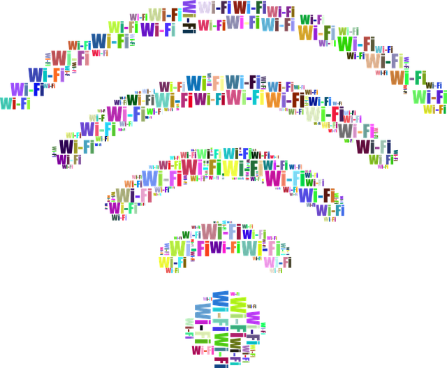 Wi-Fi, インターネット, タイポグラフィ, 無線, 自然