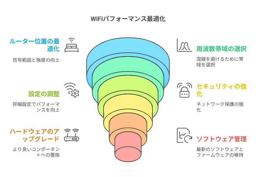 WiFi速度上げる設定