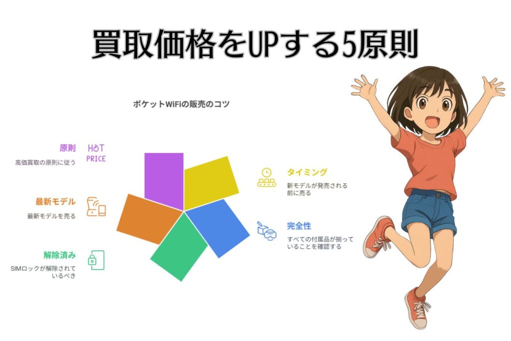 買取価格をUPする5原則