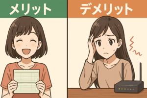 他社と比較したときのメリット&デメリット