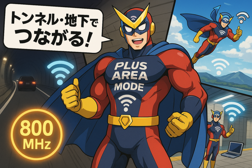 プラスエリアモード