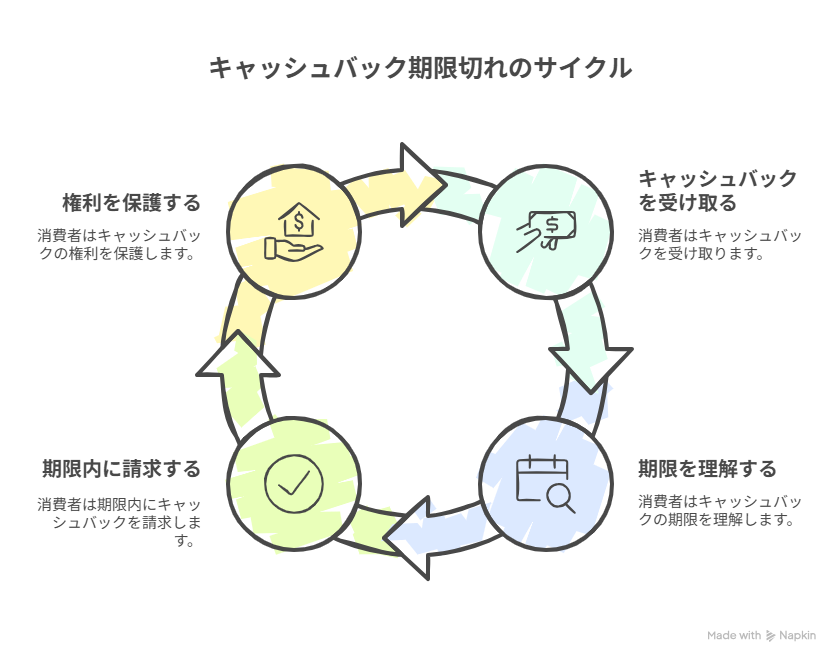 キャシュバック期限切れサイクル