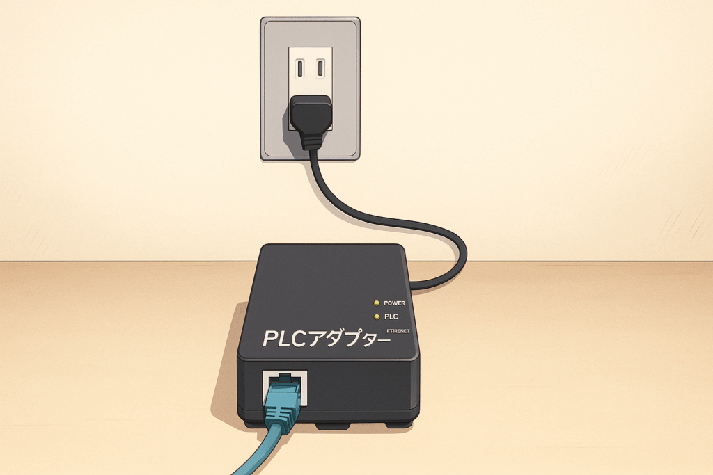 PLCアダプターの使い方