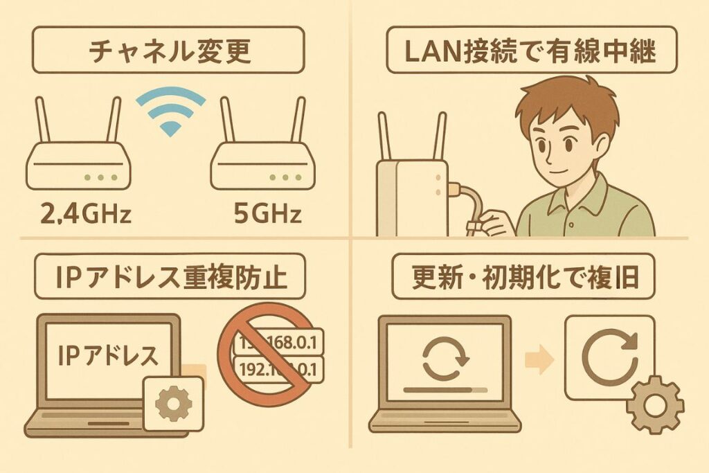 速度が上がらない時の対処法
