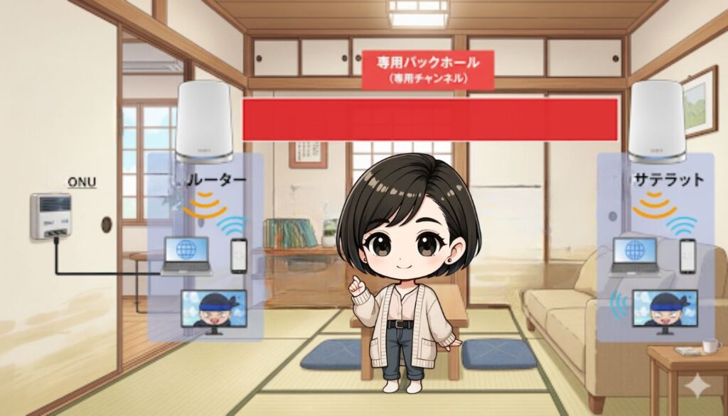 バックホールの詳細