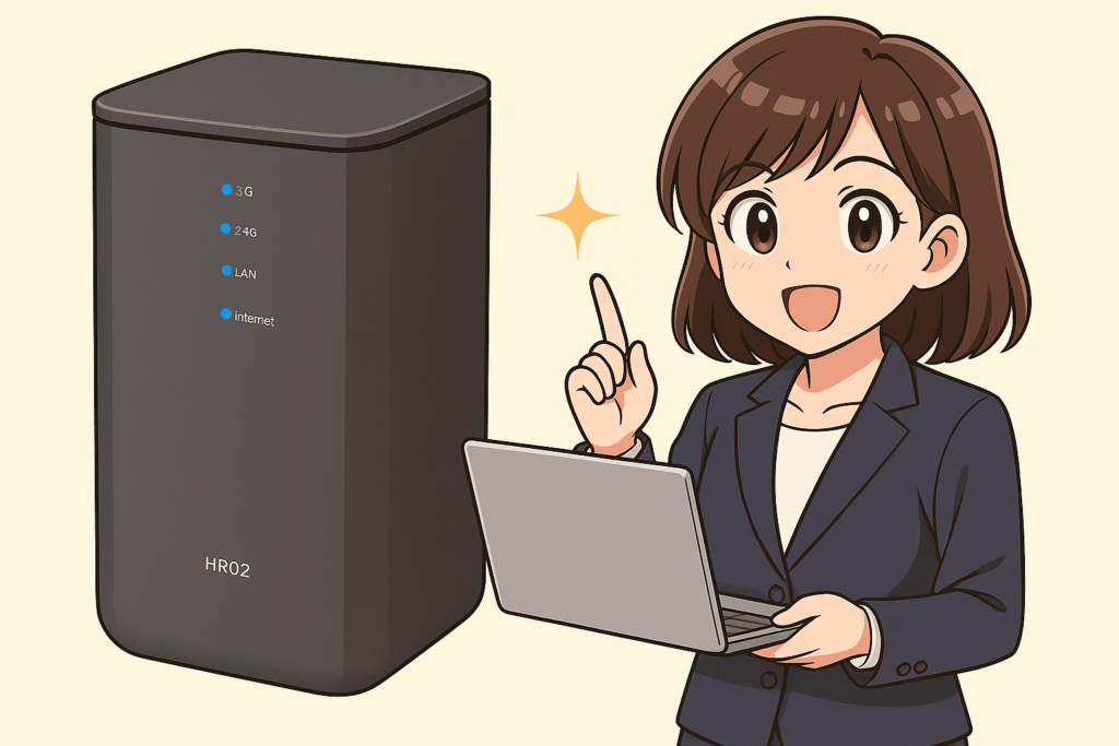 home5Gランプ点灯によるチェック手順