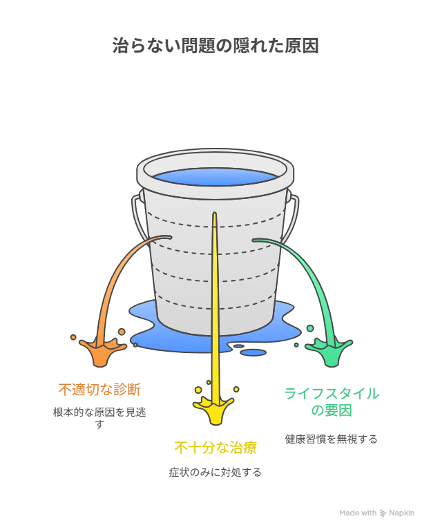 治らない問題の隠れた原因
