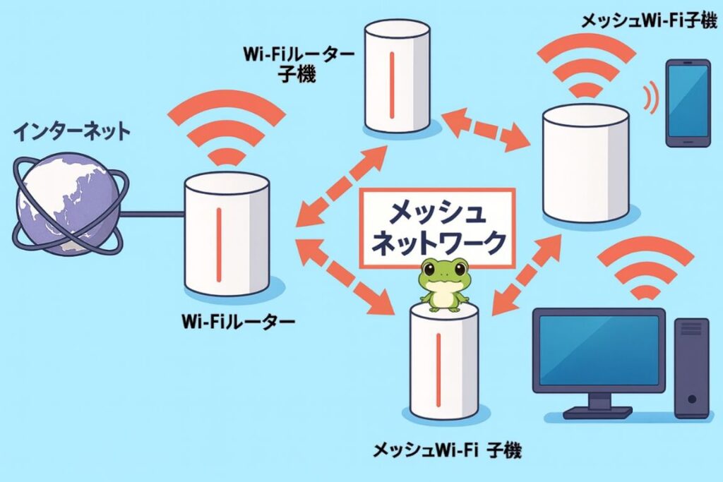 メッシュWi-Fi図解