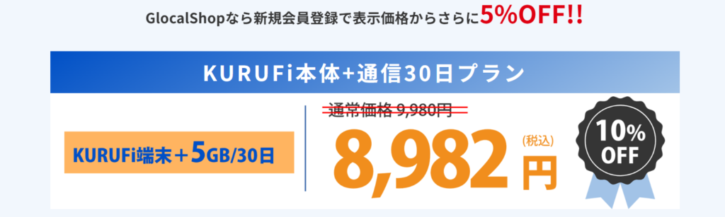 KURUFiのキャンペーン