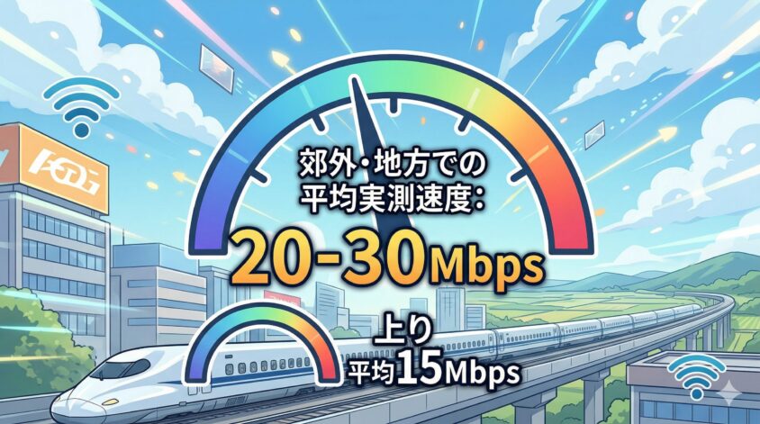 ネオチャージWi-Fi|実際の速度はどのくらい？