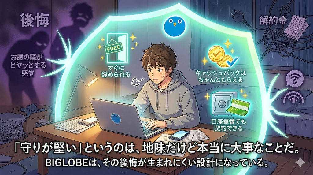 BIGLOBEWいMAX＋５Gのメリット