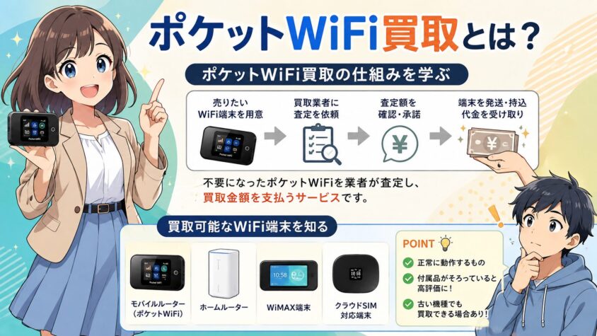 ポケットWiFi買取とは？