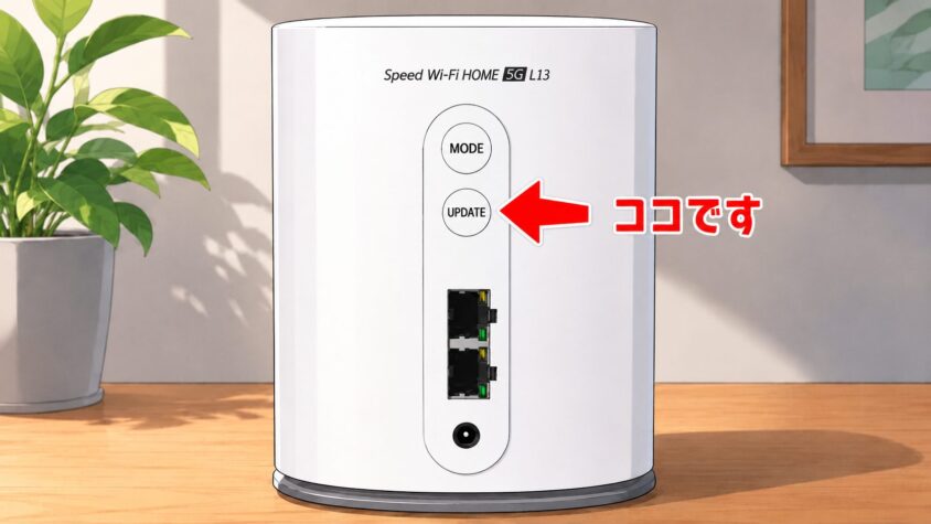 L13のファームウェアを最新にする