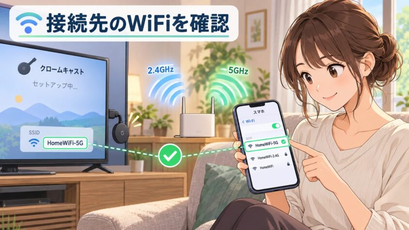 スマホと別のWiFi・2.4GHz/5GHzのズレ