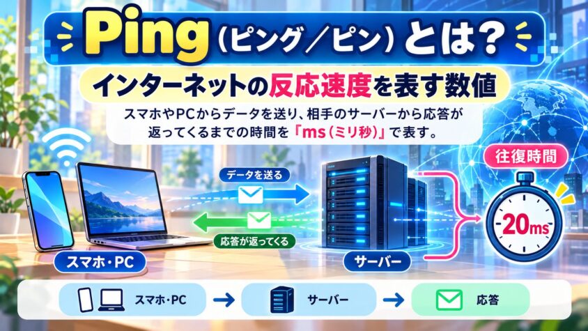 オンラインゲーム｜Pingと有線接続を優先する