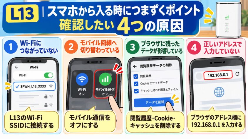L13｜確認したい4つの原因